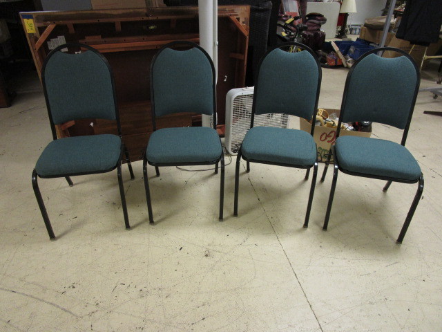 lot 310 image: SET OF FOUR CHAIRS