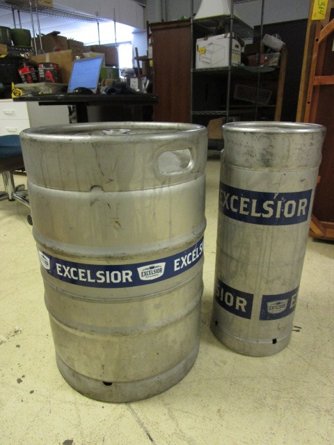 lot 318 image: TWO KEGS