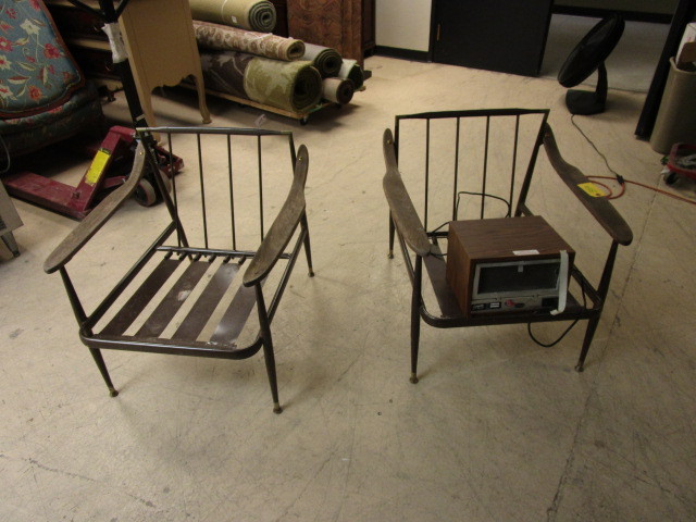lot 356 image: PATIO CHAIR FRAMES AND BREEZE AT AIR PURIFIER