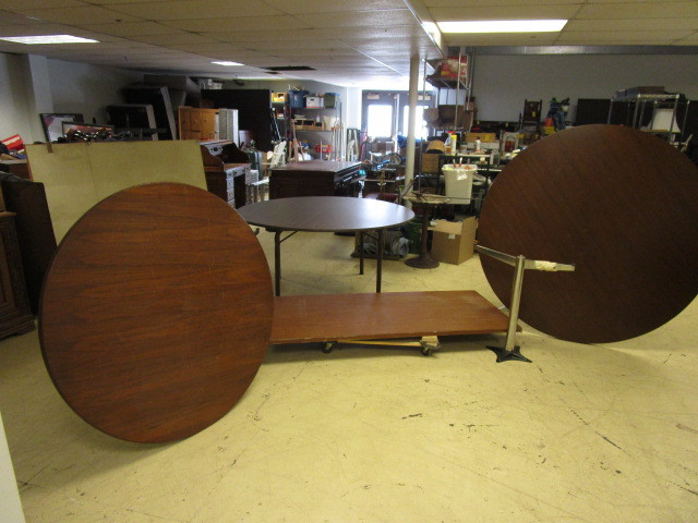 lot 363 image: FOUR MULTI-USE TABLES