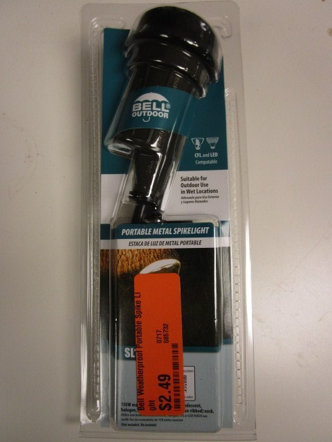 lot 359 image: TUB OF NEW BELL OUTDOOR SPIKELIGHTS