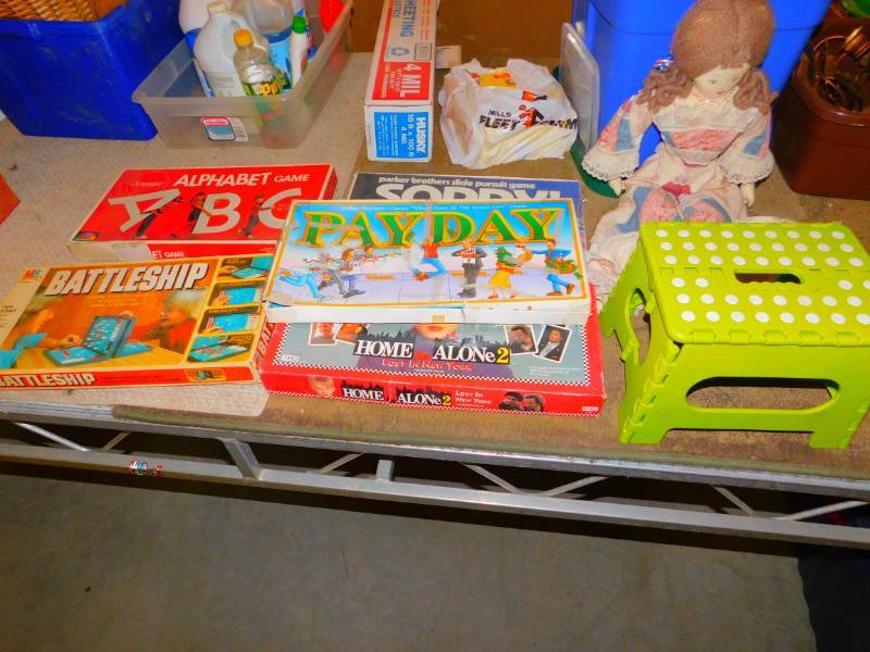 lot 44 image: Lot of Games and Doll