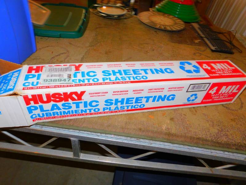 lot 47 image: New Husky Plastic Sheeting