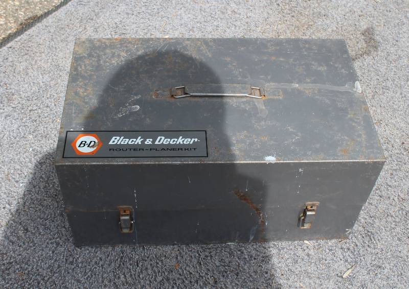 Vintage Black & Decker Router planer kit w/