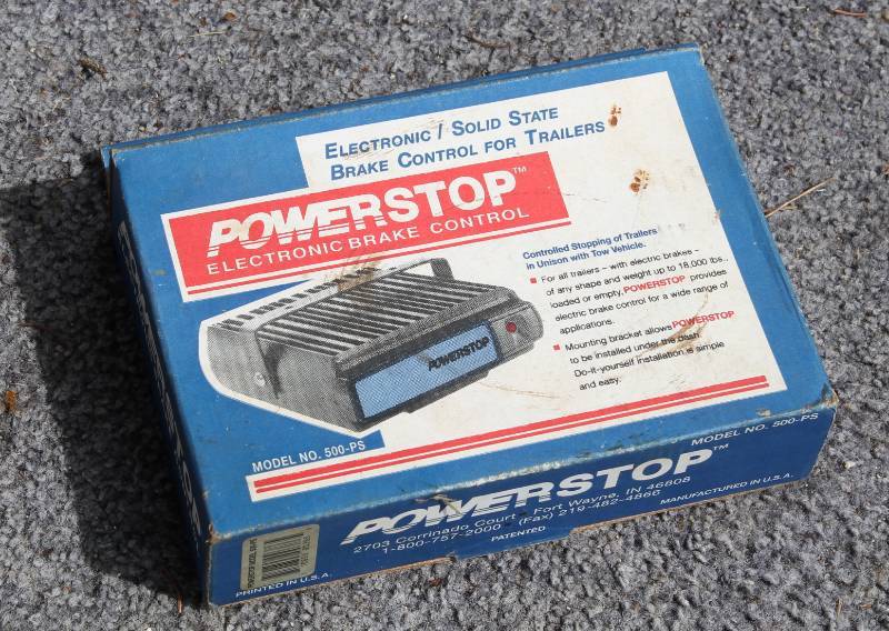 lot 86 image: Power Stop Electronic Brake Control In Box Never Used