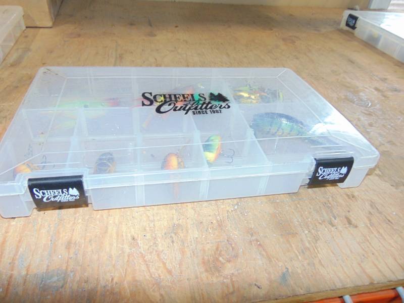lot 24 image: Fishing Lures and Tackle Box