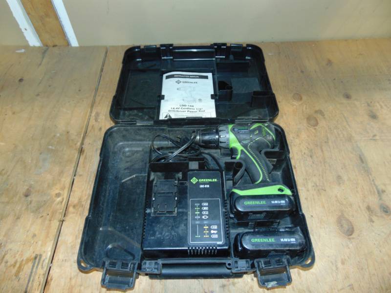 lot 63 image: GreenLee 12 DrillDriver 14.4 Volts Li-ion