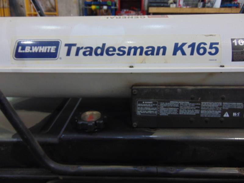 lot 72 image: L.B White Tradesman K165 Multi-Fuel Heater