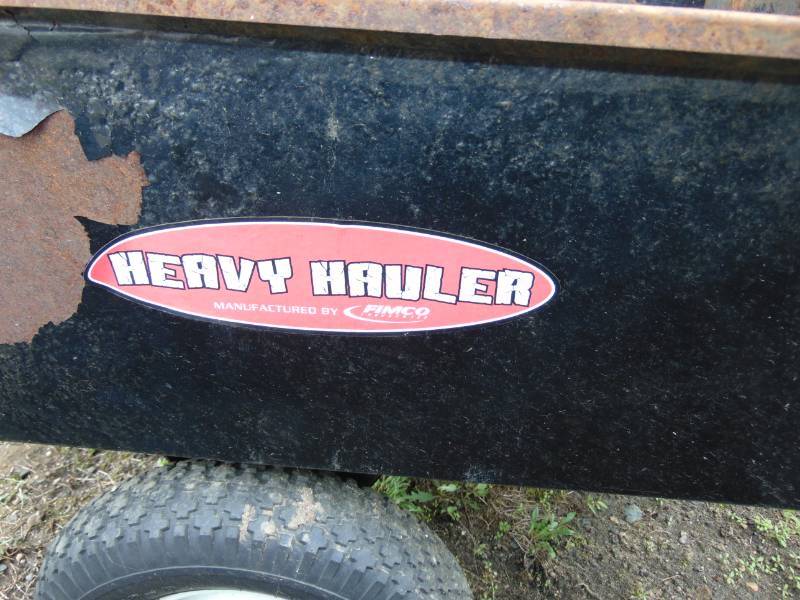 lot 74 image: Heavy Hauler Lawn Cart With Removable Tailgate