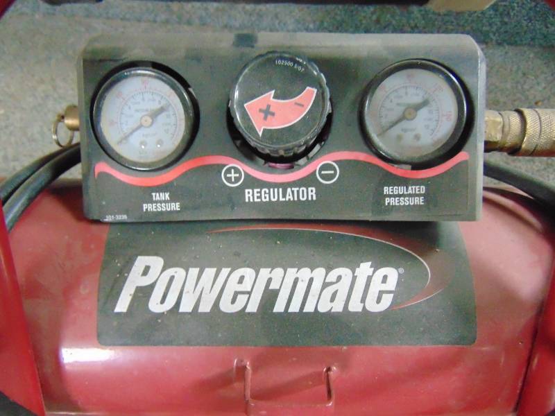 lot 110 image: Powermate 2 Gallon Air Compressor