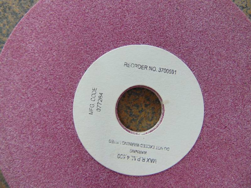 lot 116 image: (3) New Chainsaw Chain Sharpening Wheels