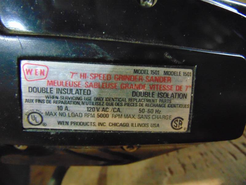 lot 150 image: 7 High Speed Grinder Sander