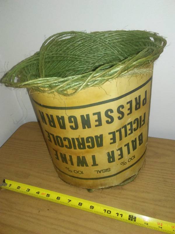 lot 72 image: Baling twine 100% sisal.
