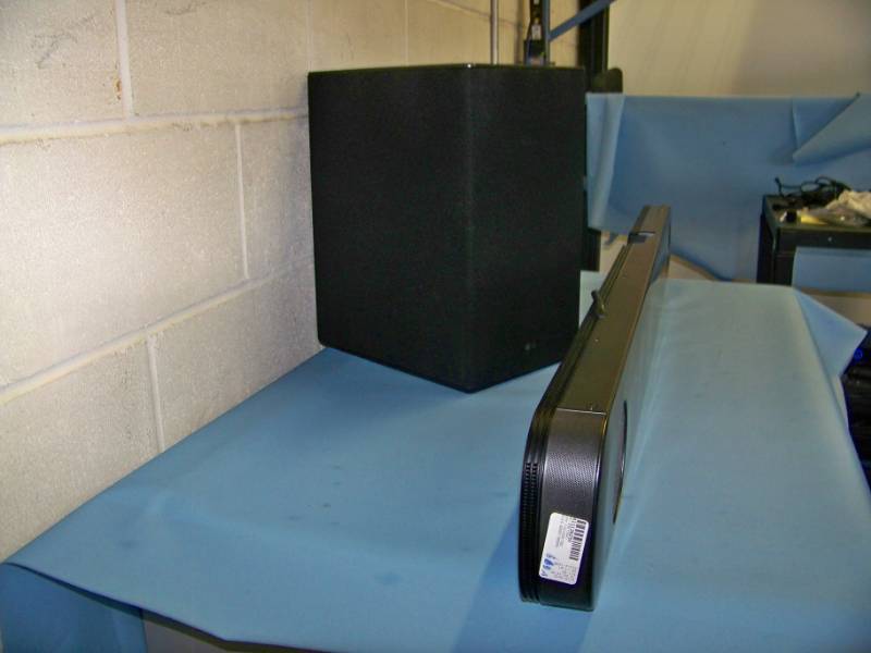lot 20 image: LG, Home TheaterTelevision Audio Soundbar with Wireless Subwoofer, Bluetooth Connectivity