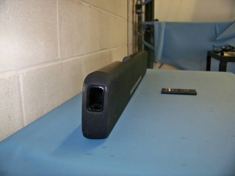 lot 19 image: Yamaha, 35, 2.1 Channel, Ultra-Slim Soundbar with Dual Built-In Subwoofers (Subs), Bluetooth Connectivity and Remote Control