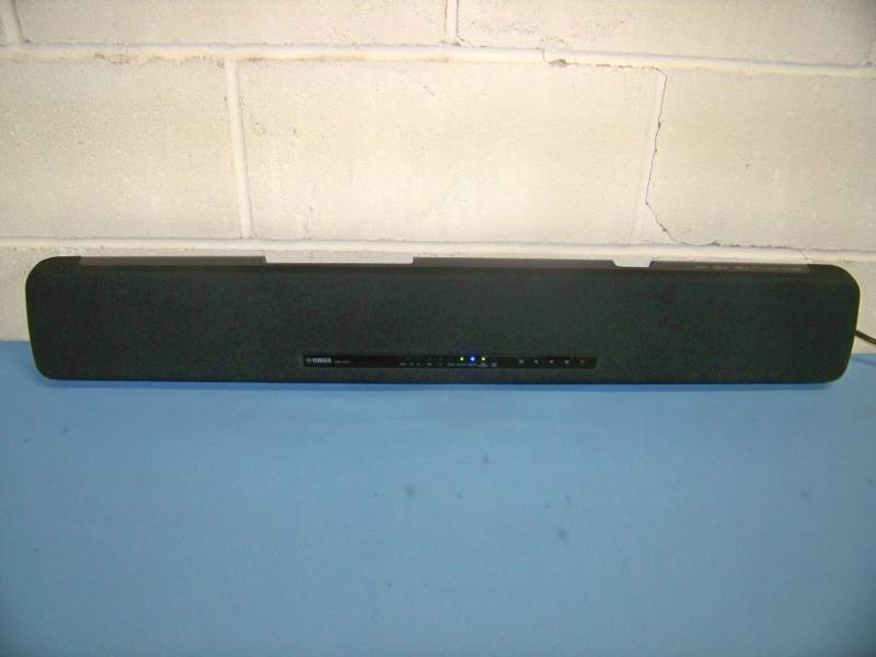 lot 14 image: Yamaha, 35, 2.1 Channel, Ultra-Slim Soundbar with Dual Built-In Subwoofers (Subs), Bluetooth Connectivity and Remote Control in Original Box