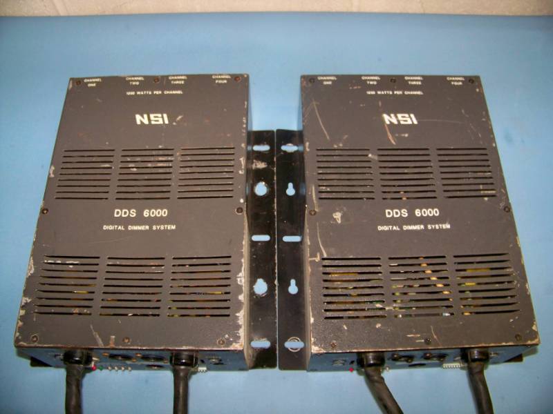 lot 93 image: (2) NSI, DDS 6000, 4-Channel, Digital Dimming Systems