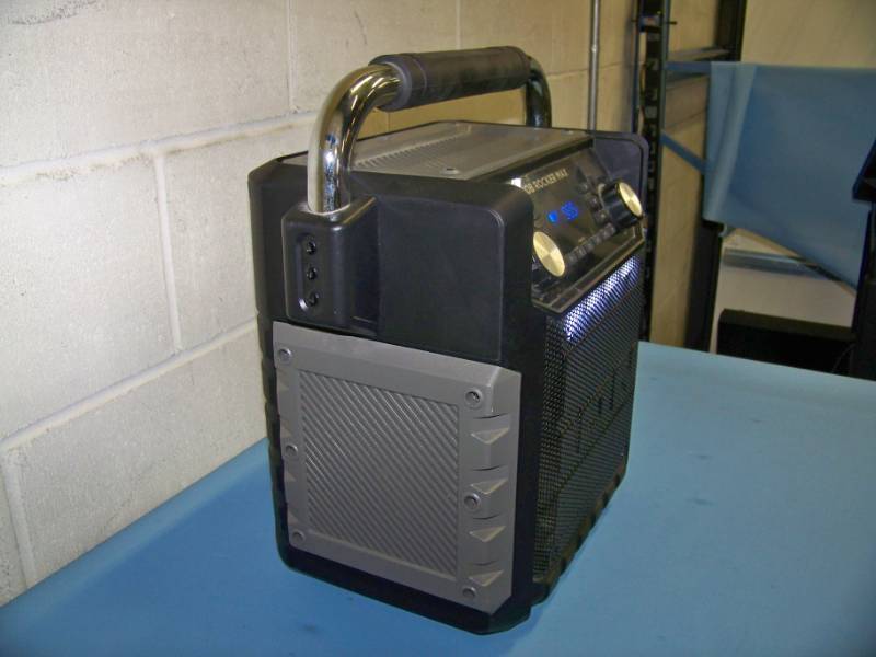 lot 40 image: ION, Job Rocker Max, High Power, Water Resistant, Portable Loudspeaker  Speaker with Bluetooth Connectivity with Microphone