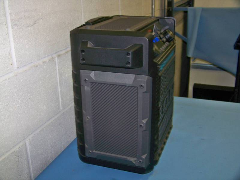 lot 41 image: ION, Pathfinder, High Power, Water Resistant, Portable Loudspeaker  Speaker with Bluetooth Connectivity, Microphone and Color Light Bar