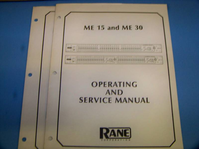 lot 81 image: Rane, ME 30, MicroGraphic Equalizer  EQ in Original Box