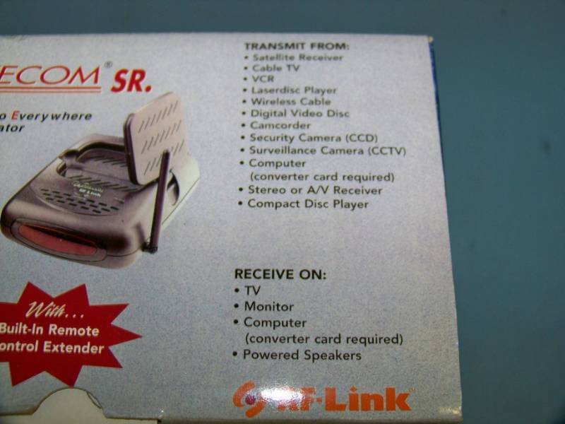 lot 84 image: Wavecom SR, Wireless Audio Video Everywhere Communicator in Original Box