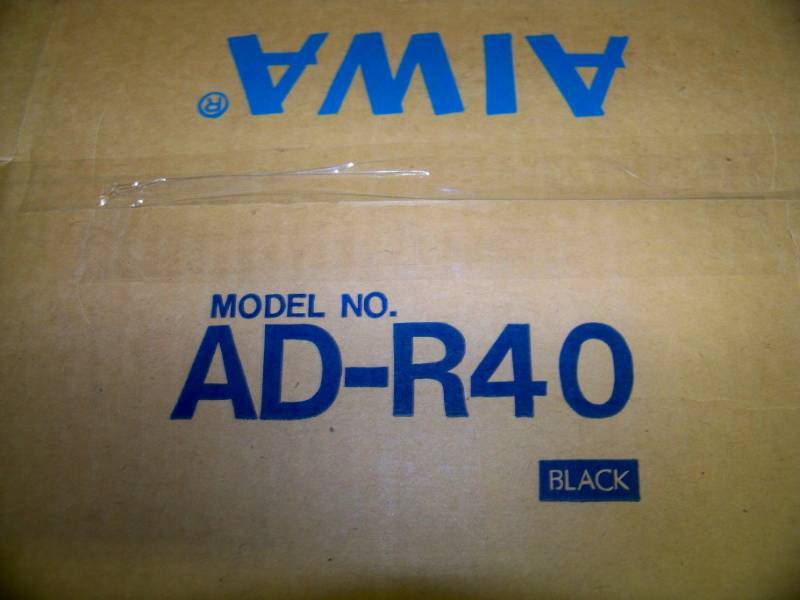 lot 88 image: AIWA, AD-R40, Stereo Cassette Deck in Original Box