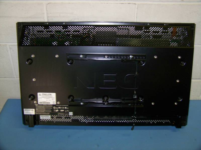 lot 12 image: 32, NEC, MultiSync, Professional-Grade, LCD Display  Monitor with Wall Mount