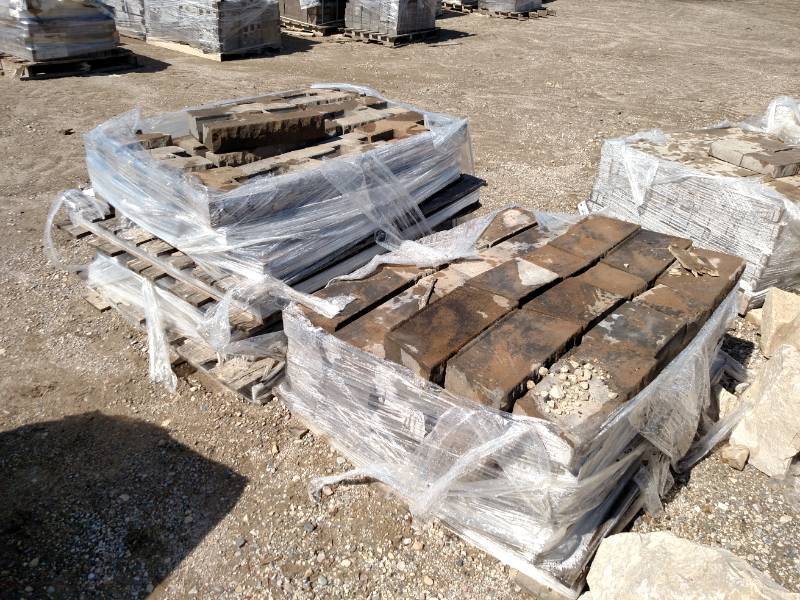 (3) Pallets of Artisana 3 Retaining Wall Block