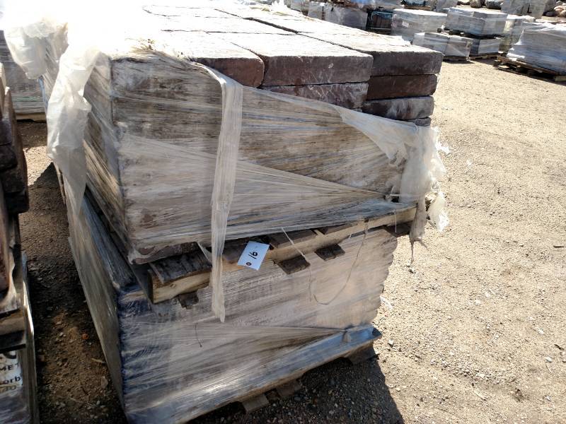 (2) Pallets of Charleston 13x13 Pavers