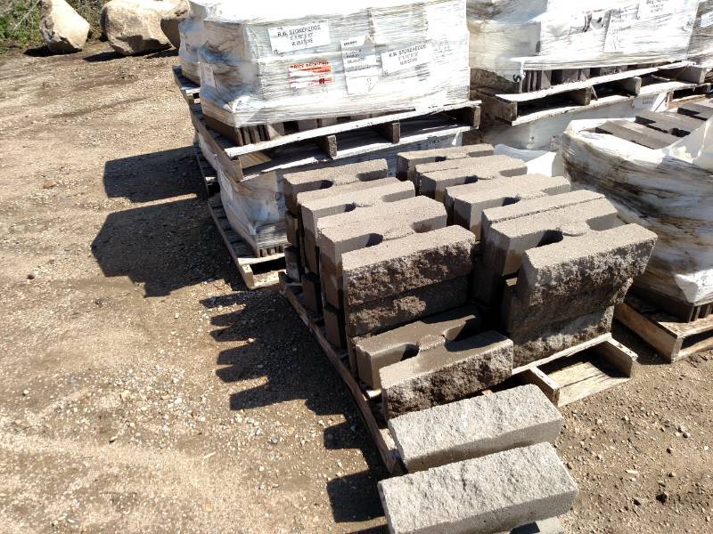 (3) Pallets of Block...
