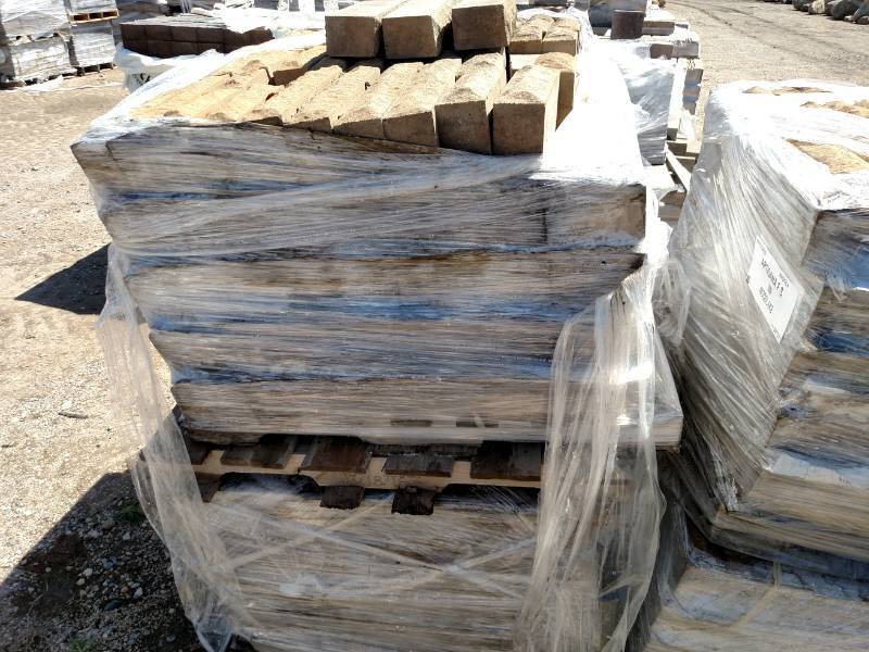(2) Pallets of Artisana 3 Free Standing Wall Block