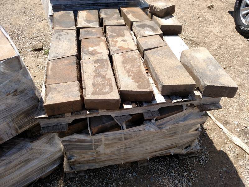 (2) Pallets of Artisana 3 Retaining Wall Block