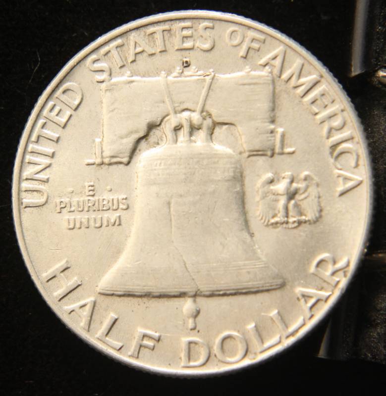 1960-D FRANKLIN SILVER HALF DOLLAR