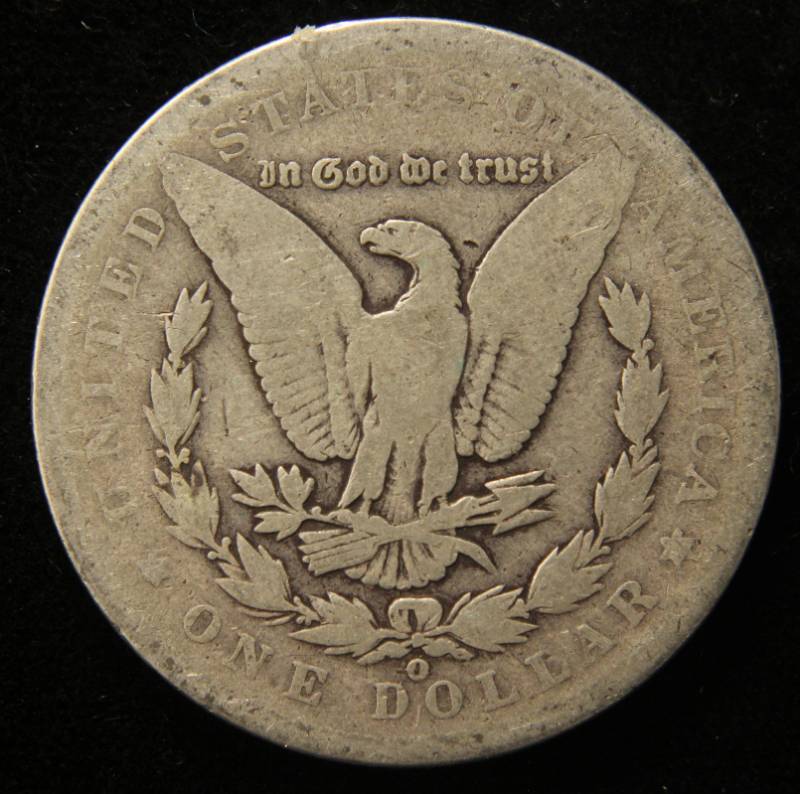 1888-O MORGAN SILVER DOLLAR