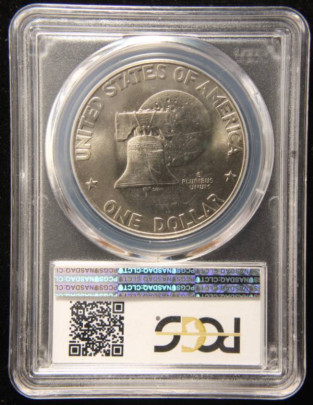 1976-D TYPE I EISENHOWER DOLLAR MS63 PCGS