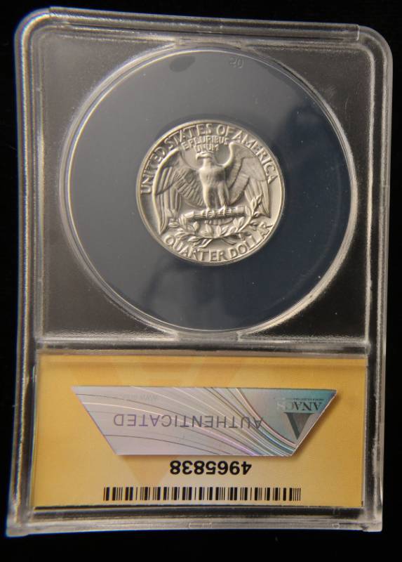 1964 PROOF WASHINGTON QUARTER PF68 ANACS HIGH GRADE COIN