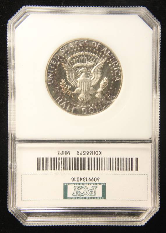1968-S PROOF KENNEDY SILVER 40% HALF DOLLAR PF65 PCI