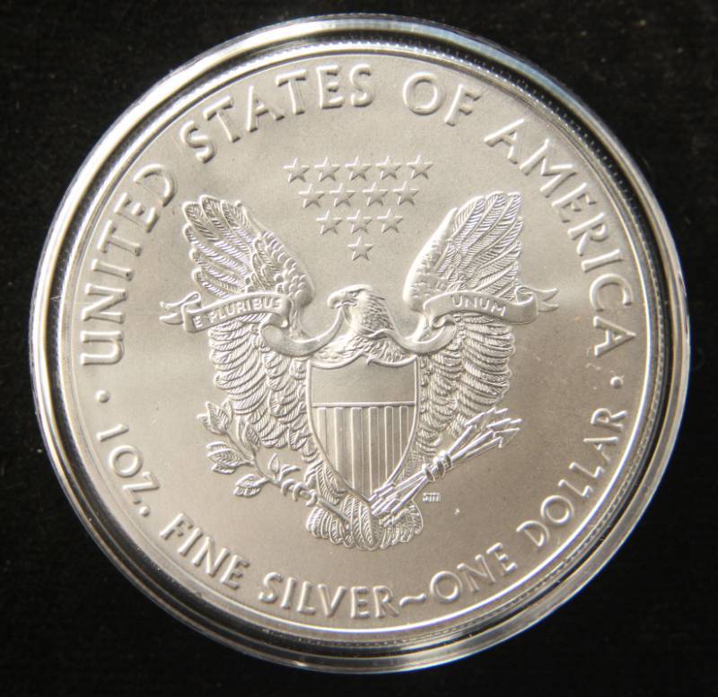 2017 AMERICAN SILVER EAGLE 1 TROY OZ. .999 FINE SILVER IN AIRTITE