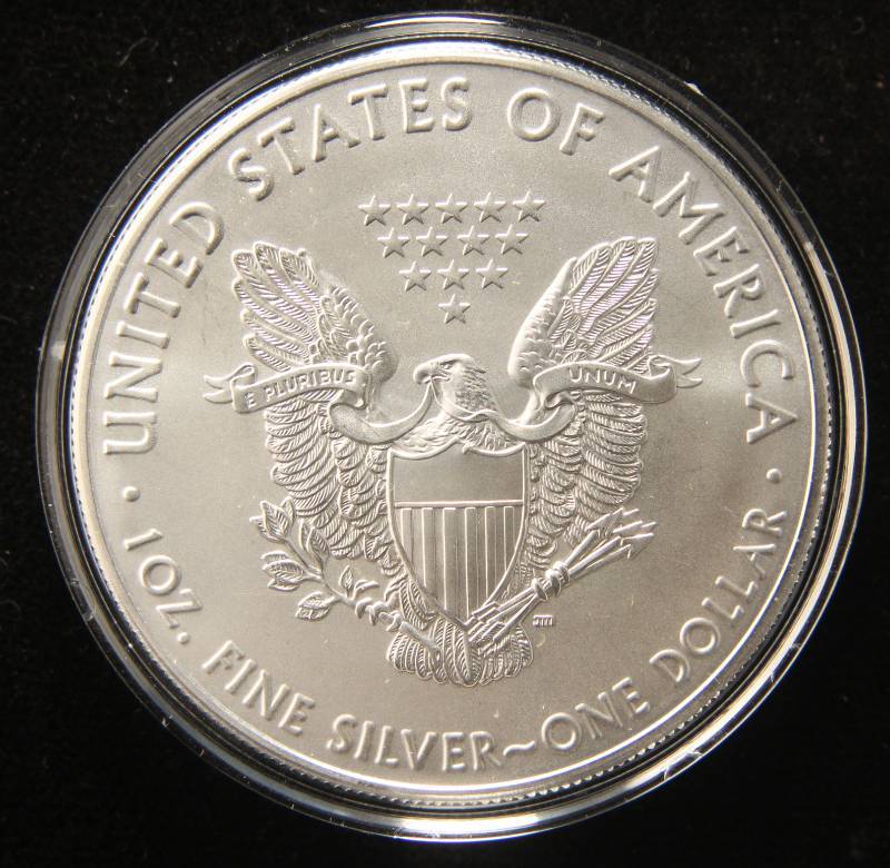 2019 AMERICAN SILVER EAGLE 1 TROY OZ. .999 FINE SILVER IN AIRTITE