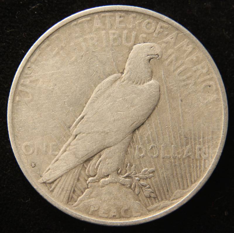 1935-S PEACE SILVER DOLLAR BETTER DATE COIN