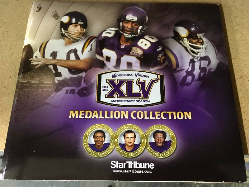Minnesota Vikings Medallion Collection