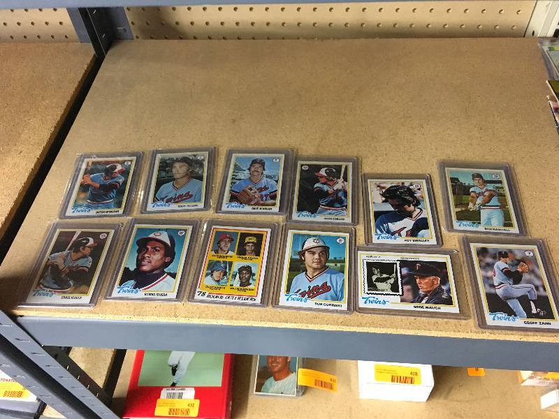 1978 Topps Minnesota Twins Cards