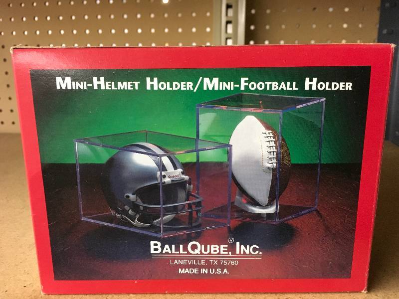 Mini Helmet Mini Football Holder - Brand New