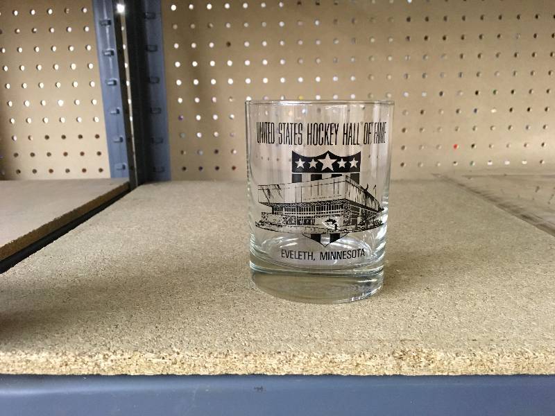 United States Hockey Hall Of Fame Glass