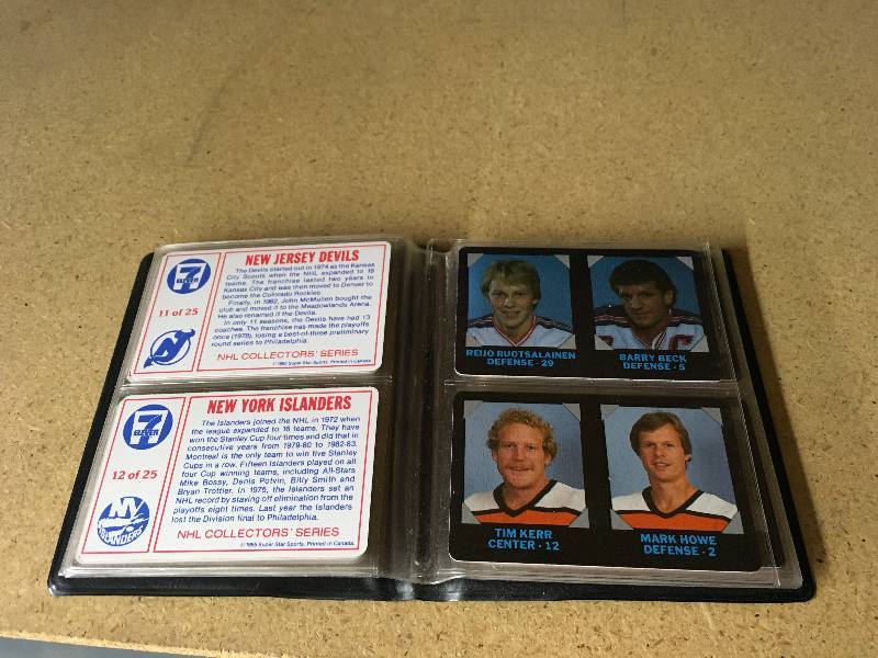 NHL Collectors Series & 3 Minnesota Vikings Cards