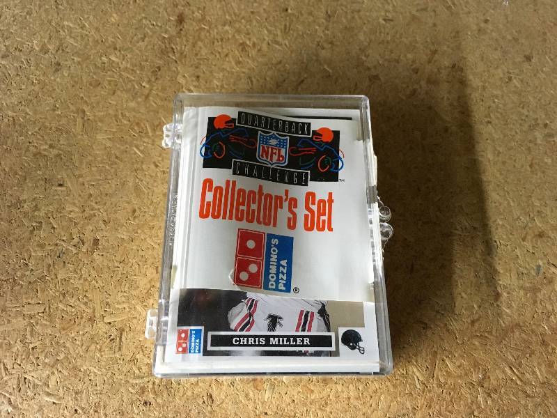 Dominos Pizza NFL Quarterback Challenge Card Set