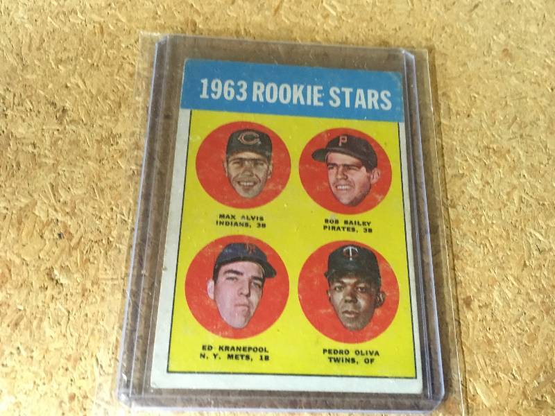 1963 Rookie Stars Card - Tony Oliva Rookie