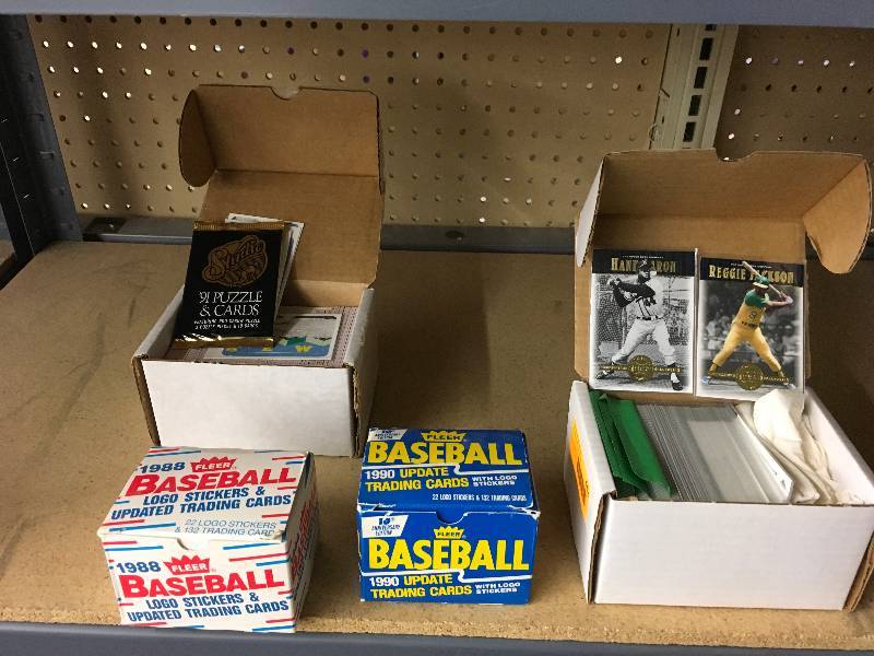 1988 & 1990 Fleer MLB Card Sets, 2001 Upperdeck Hall Of Famers Baseball Master Set, 1991 Studio Baseball Set