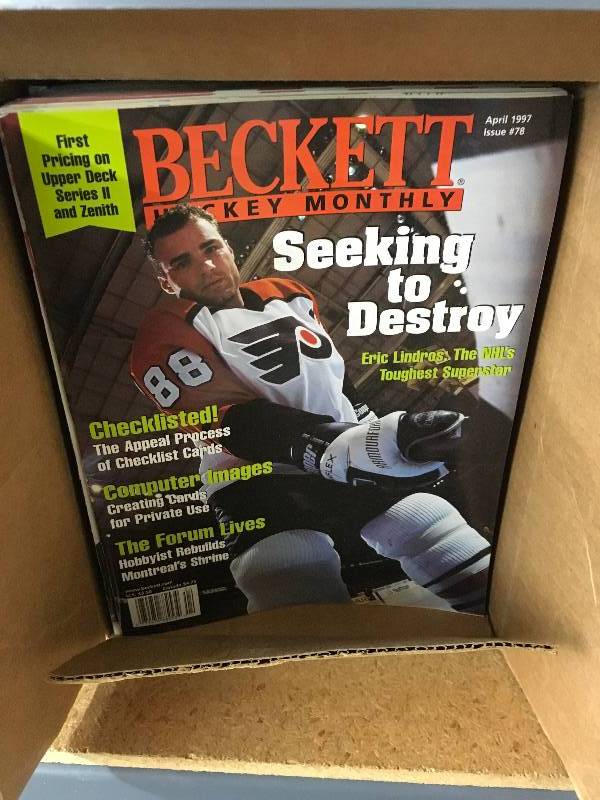Beckett Hockey Magazines #1-78