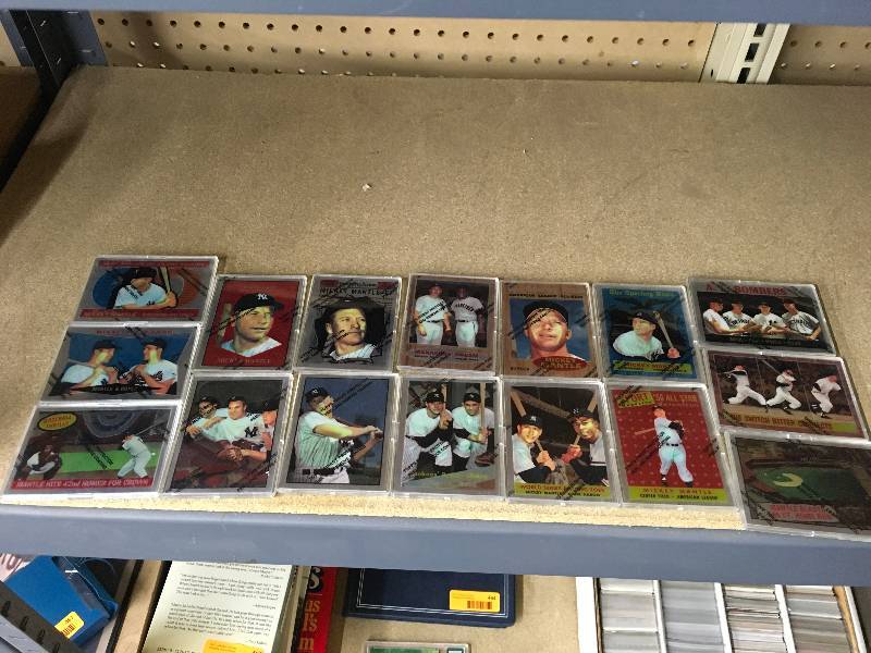 Topps Finest Mickey Mantle Lot